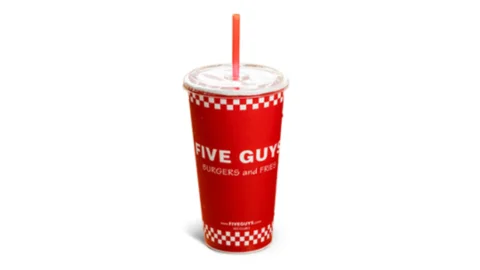 Drinks at Five Guys Menu - Image
