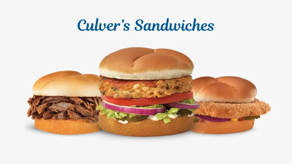Culver's Sandwiches - Image
