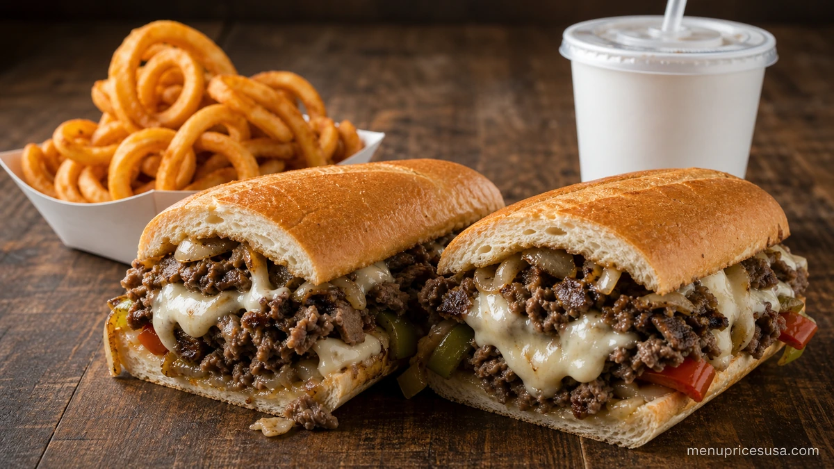 Arby's Half Pound Cheesesteak Meal, the highest-calorie item on the Arby's Nutrition Menu
