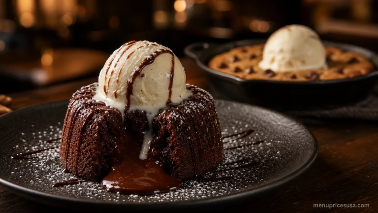 Chili's Desserts Menu