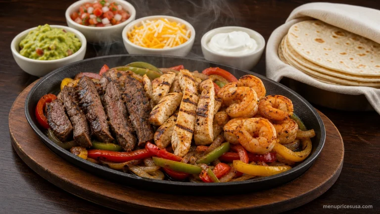 Chili's Fajitas Menu Prices