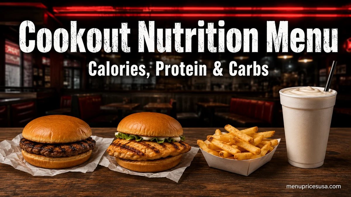 Illustrative burger, grilled chicken sandwich and breaded chicken strips as separate menu choices