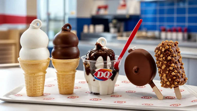 Dairy Queen Ice Cream Menu with Prices and calories