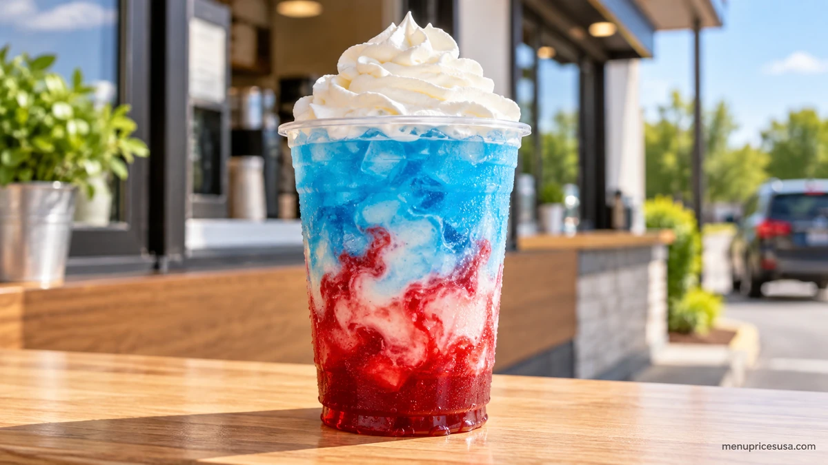 7 Brew secret menu unofficial drink build with layered flavored syrups
