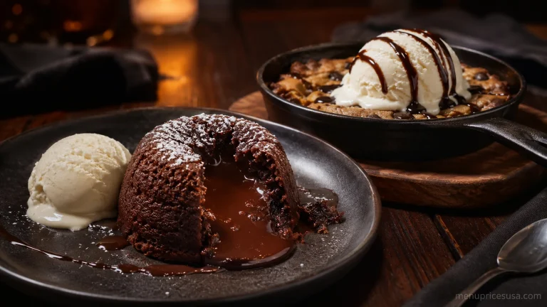 Applebee's Desserts Menu Prices