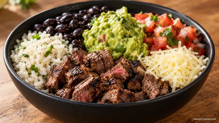 Chipotle Nutrition Menu 2026
