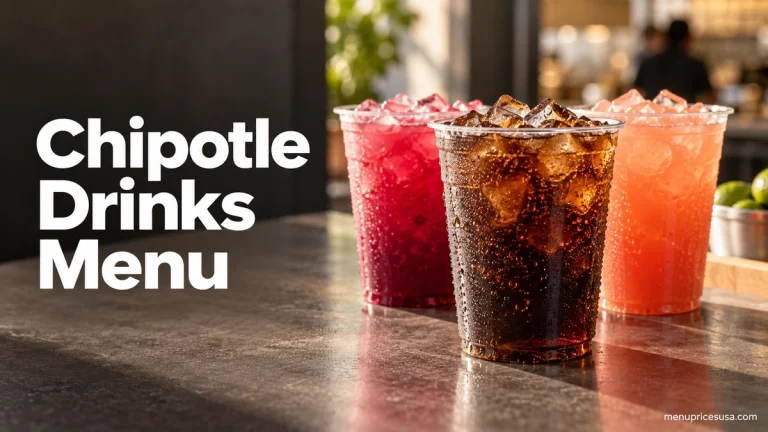 Chipotle Drinks Menu feature image