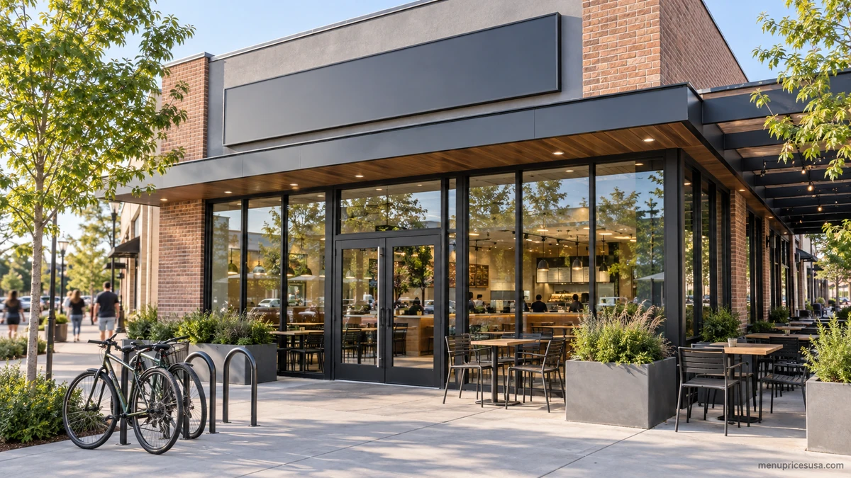 Chipotle restaurant exterior at daytime