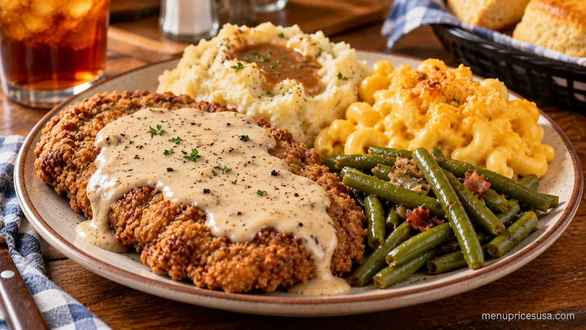 Cracker Barrel Chicken n' Dumplins, part of the Chicken & Turkey lineup in these Cracker Barrel menu prices