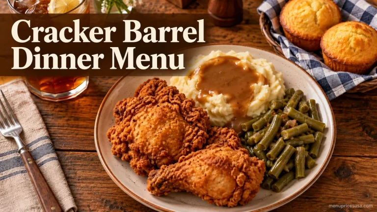 Cracker Barrel Dinner Menu