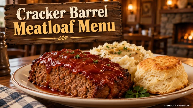 Cracker Barrel Meatloaf Menu - menupricesusa