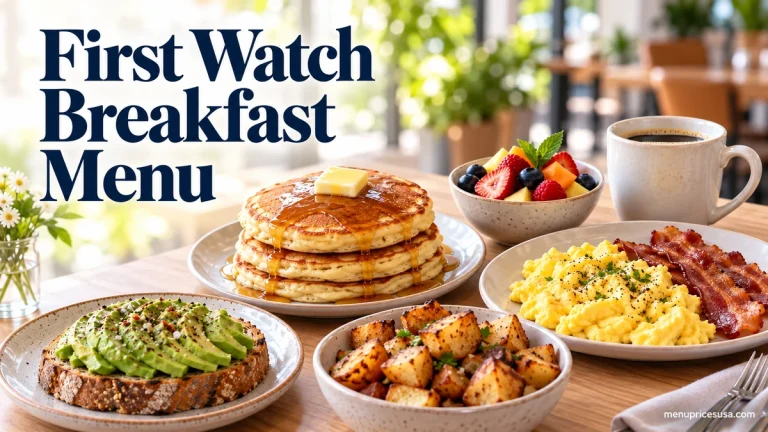 First Watch breakfast menu prices