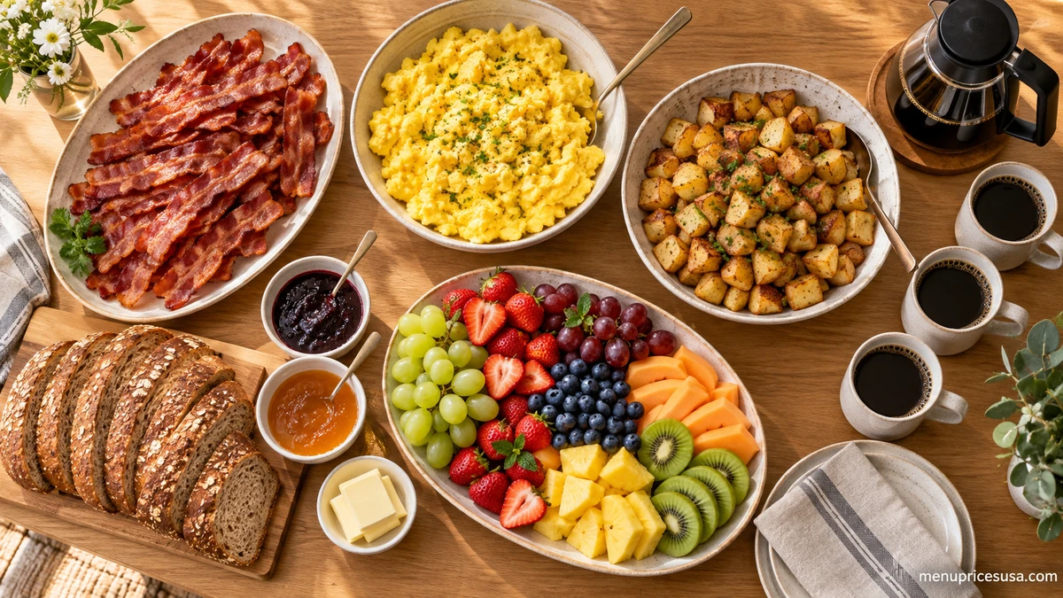 First Watch catering menu and group breakfast options