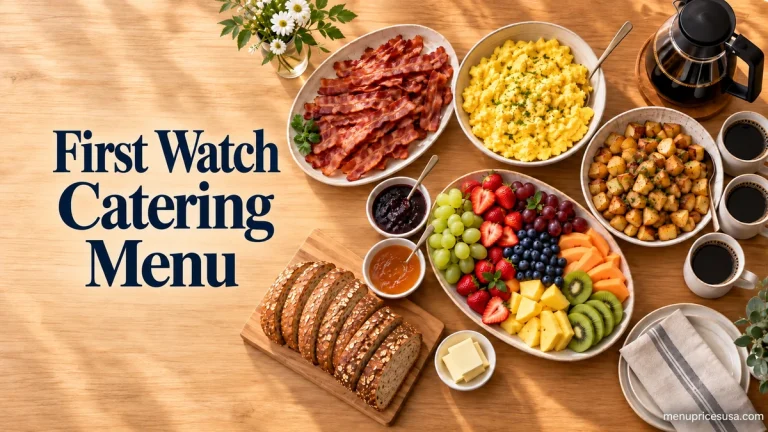 First Watch catering menu and group breakfast options