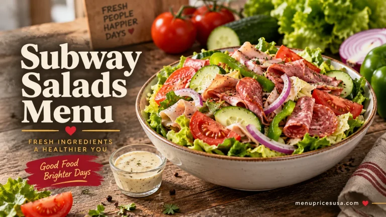 Subway Salads Menu Feature Image