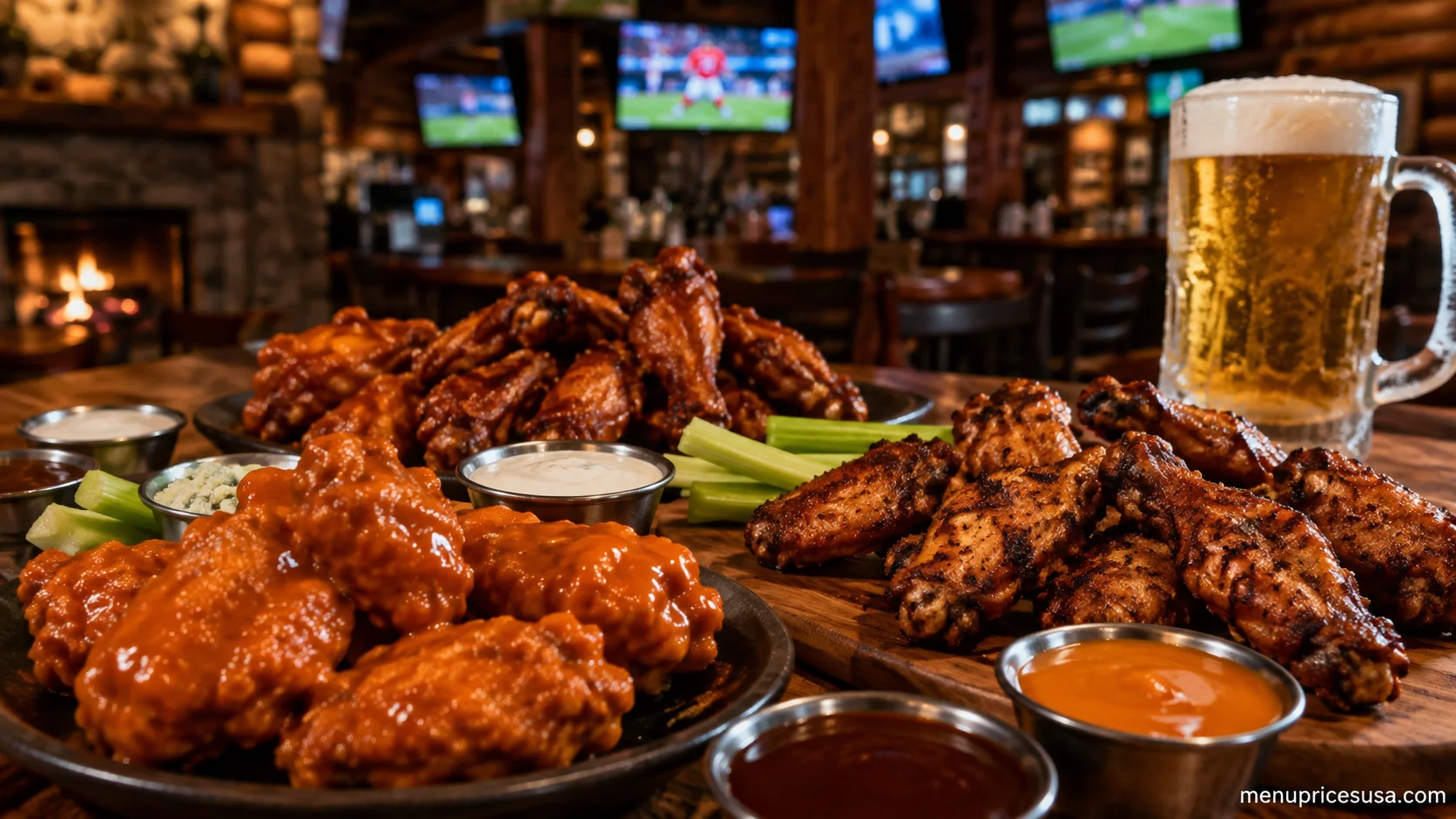 Twin Peaks restaurant guide with popular food, wings, burgers, tacos and sports bar atmosphere