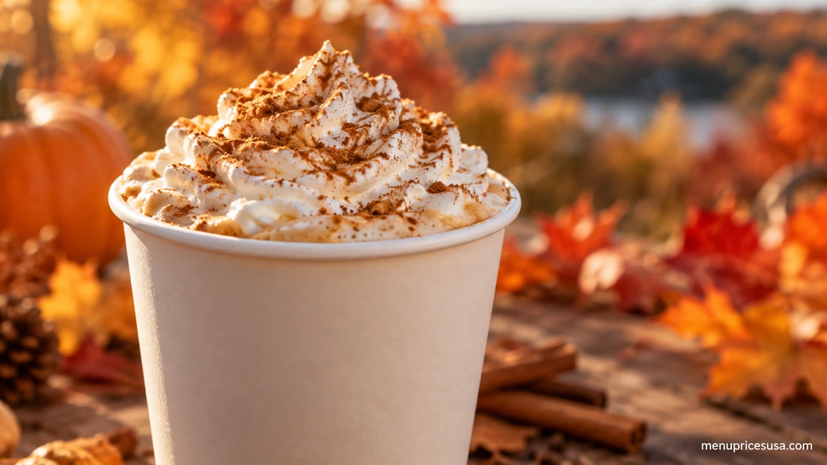 Dunkin Donuts Pumpkin Spice Latte and fall seasonal coffee drinks